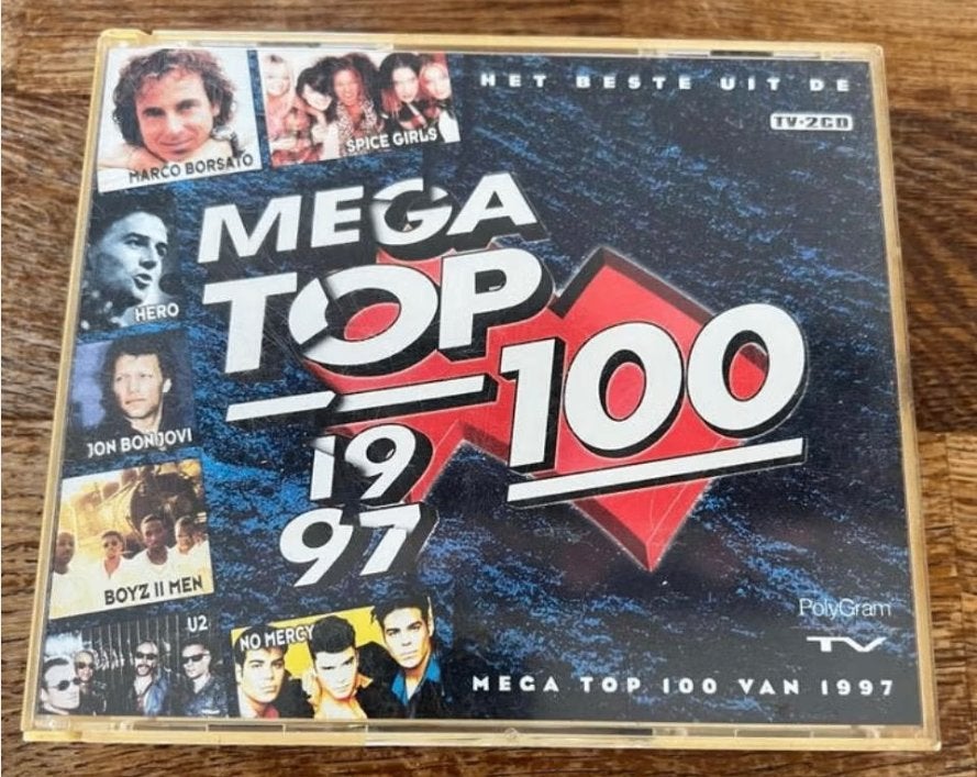 CD Mega Top 100 1997 dubbel cd, Ophalen of Verzenden, Zo goed als nieuw, Pop