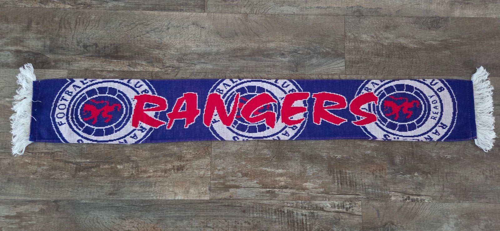 Sjaal Rangers FC, Verzamelen, Sportartikelen en Voetbal, Ophalen of Verzenden, Zo goed als nieuw, Buitenlandse clubs, Vaantje of Sjaal