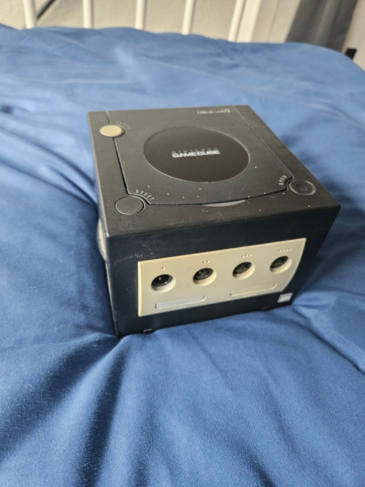 Nintendo GameCube Zwart – Inclusief Controller & Kabels, Ophalen of Verzenden, Gebruikt, Zwart, Met 1 controller