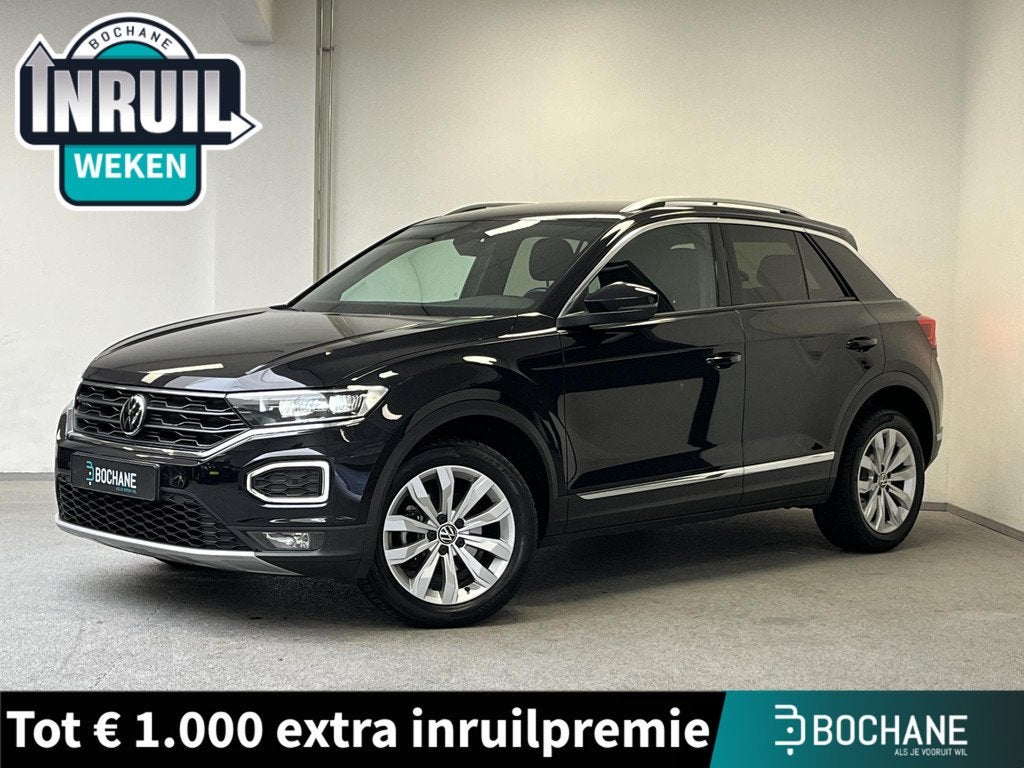 Volkswagen T-Roc 1.5 TSI Sport | 1e-EIG. | CARPLAY | VIRTUAL, Auto's, 1254 kg, Stof, 4 cilinders, Zwart