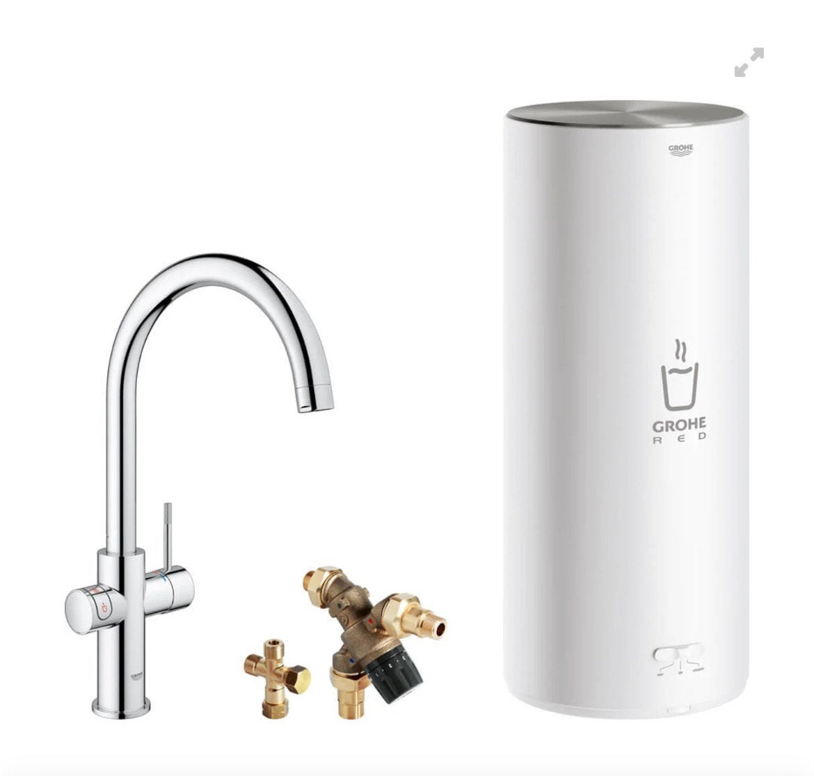 Te koop grohe red keukenkraan, Ophalen of Verzenden, Zo goed als nieuw, Kraan