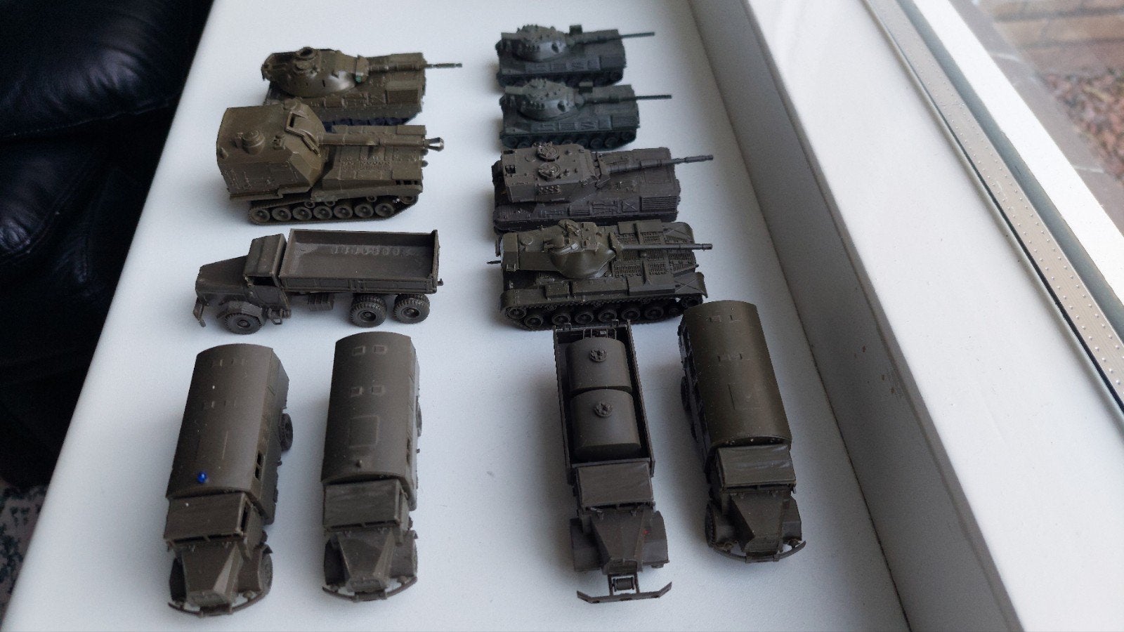 militaire voertuigen ook tanks ( Minitanks Roco), Overige merken, Gebruikt, Ophalen of Verzenden, Tank