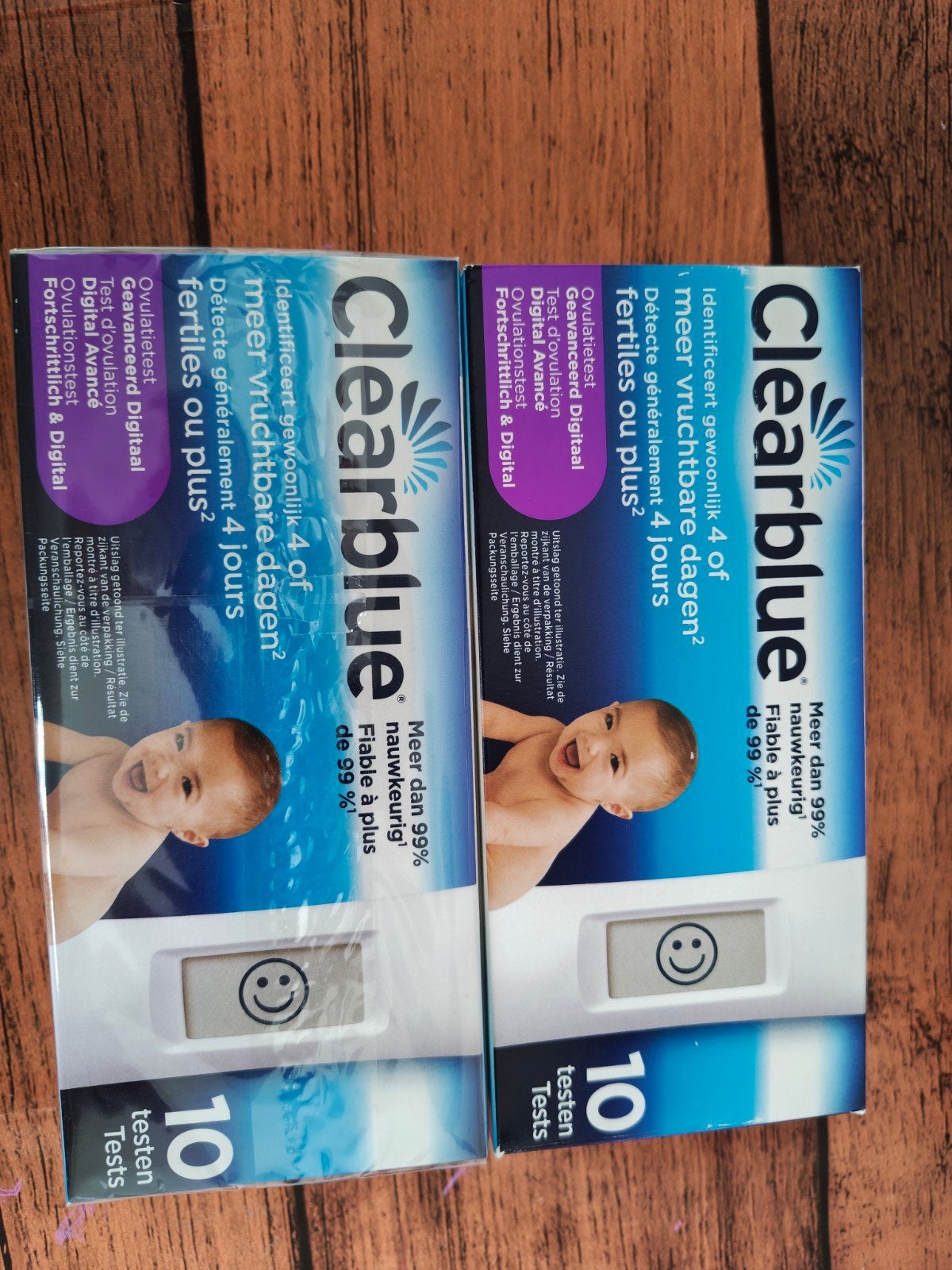 Clearblue ovulatietesten 4 of meer vruchtbare dagen, Ophalen of Verzenden, Nieuw