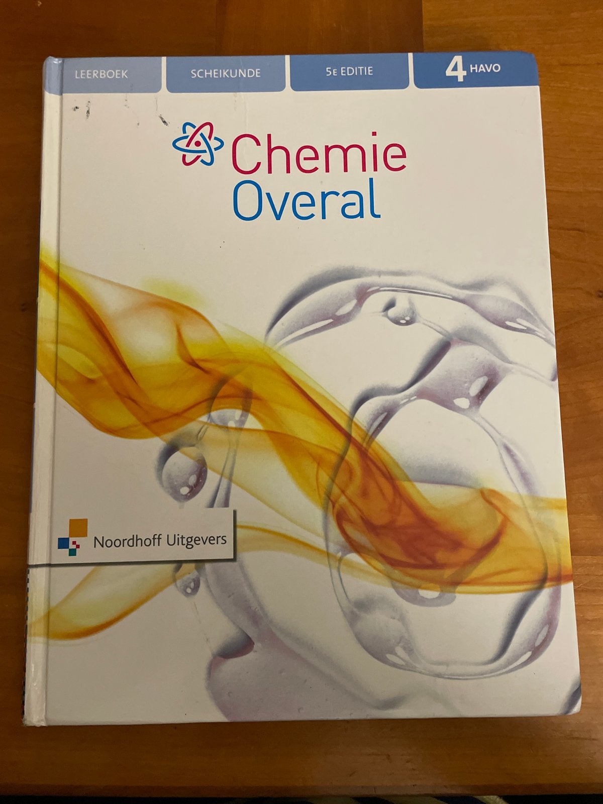 Chemie Overal 4 HAVO Scheikunde Leerboek 5e editie, Boeken, Ophalen of Verzenden, Gelezen, HAVO, Scheikunde