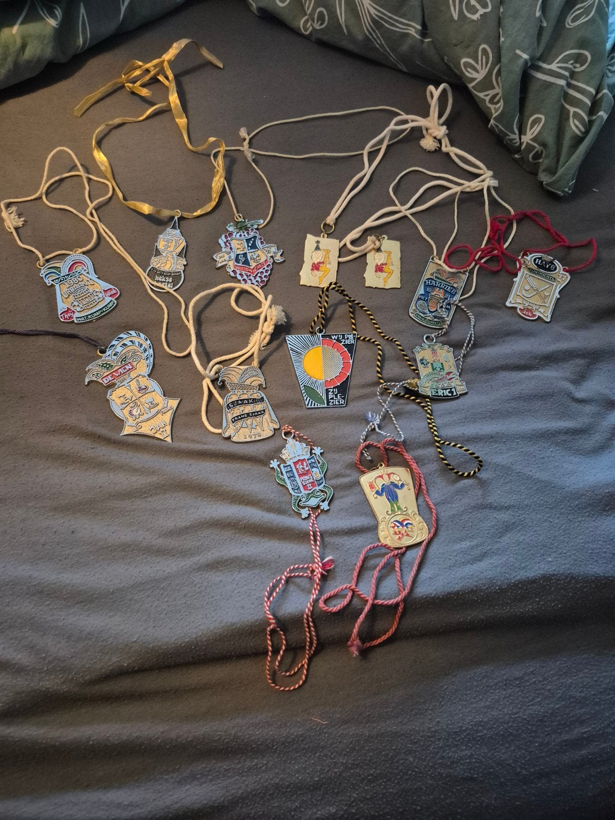Carnavalsmedailles - Vintage collectie, Ophalen of Verzenden