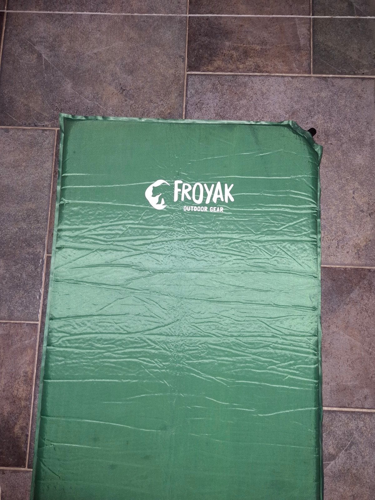 Froyak Zelfopblazend Kampeermatras 60x180 cm, Ophalen of Verzenden, Gebruikt