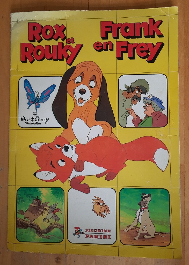 FRANK EN FREY - COMPLEET PANINI ALBUM - 1981, Ophalen of Verzenden, Zo goed als nieuw