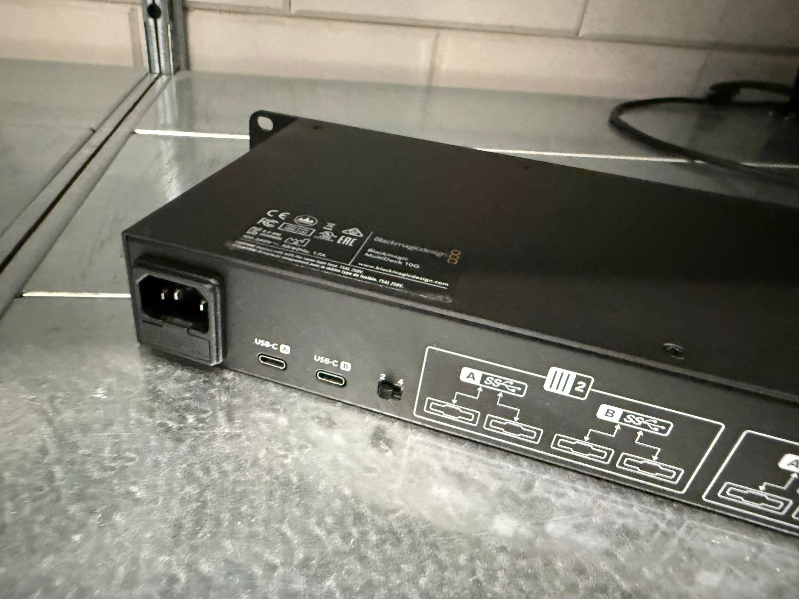 Blackmagic Design MultiDock 10G - SSD/HDD Docking Station, Verzenden, Zo goed als nieuw