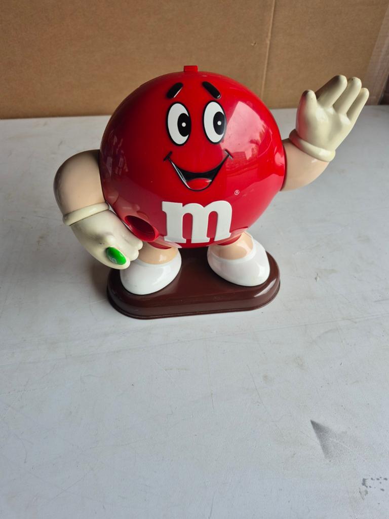 M&M's Dispenser Rood - Vintage Snoepautomaat, Verzamelen, Ophalen of Verzenden, Zo goed als nieuw
