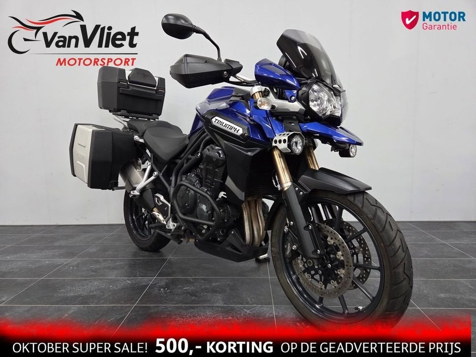 Schitterende Triumph Tiger 1200 Explorer Blauw Weinig Kms.!, Bedrijf, Onbekend, Overig, Onbekend