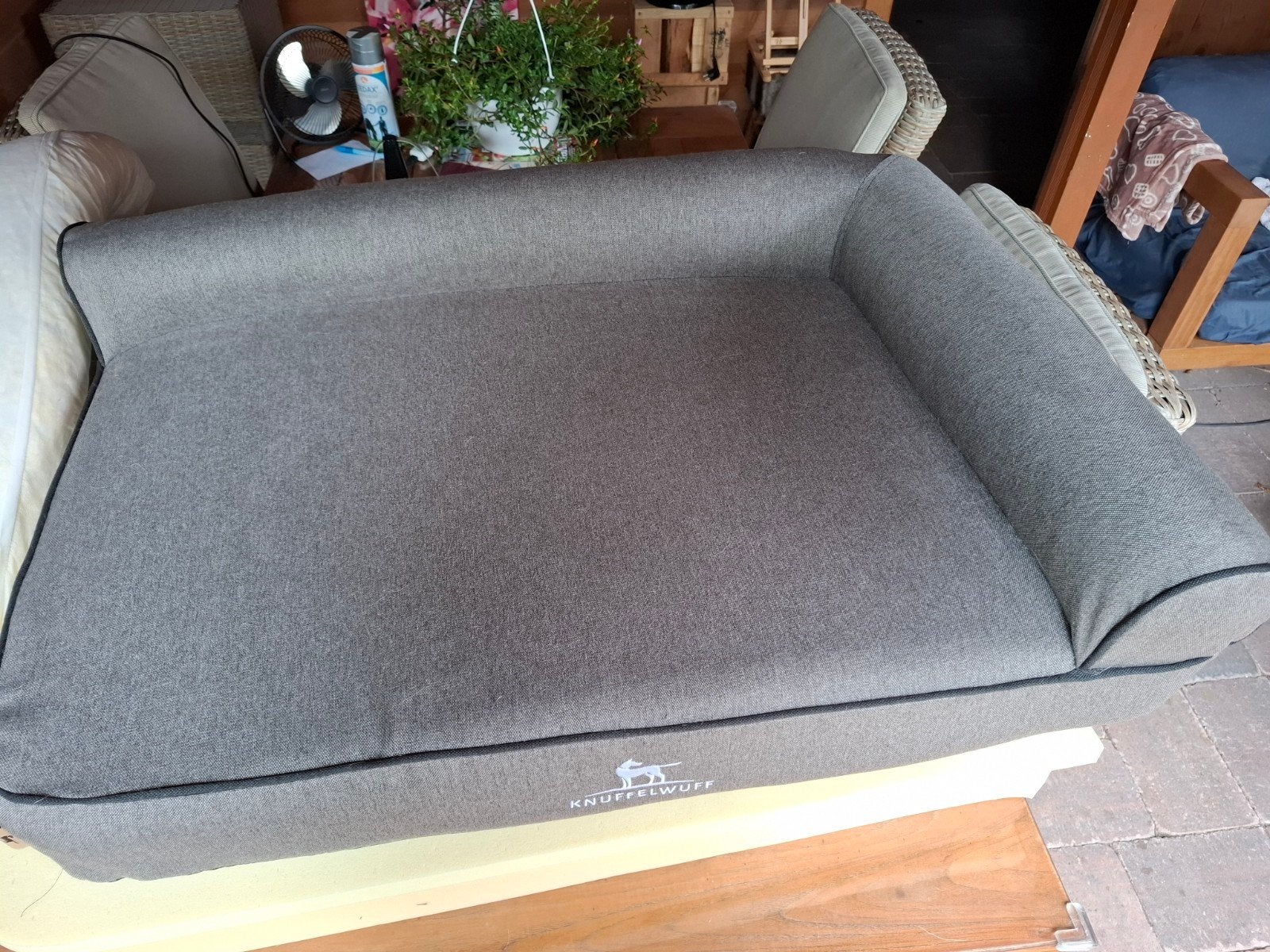Knuffelwuff orthopedisch hondenkussen XL 100x70, Dieren en Toebehoren, Ophalen, Gebruikt, Stof