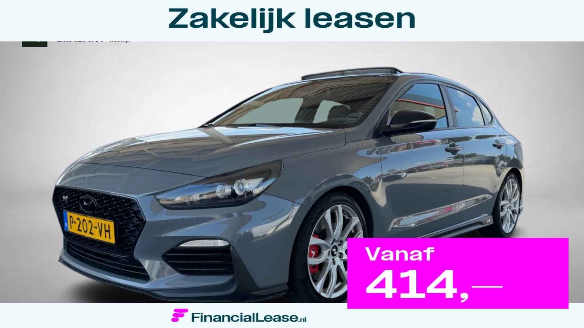 Hyundai I30 Fastback 2.0 T-GDI N2 (Perfect ondH, Panorama, T, 1998 cc, 4 cilinders, 700 kg, Handgeschakeld