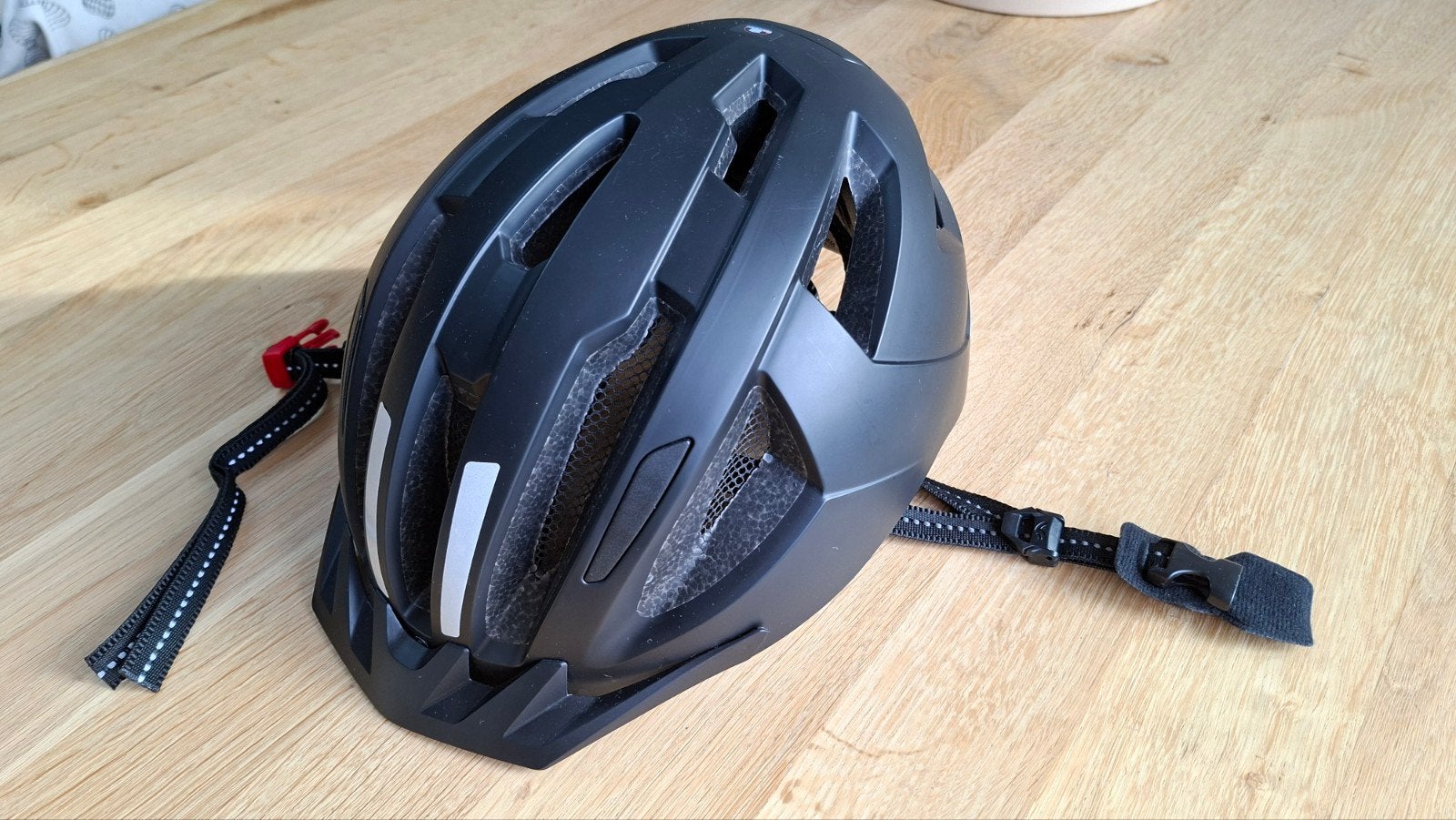 nette fietshelm zwart L/XL, CRIVIT, Ophalen of Verzenden, Zo goed als nieuw, XL