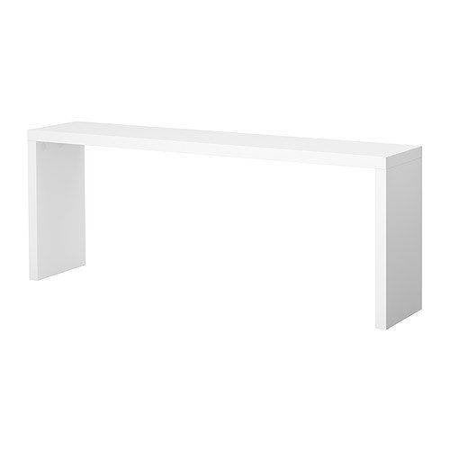 Witte Ikea Malm bedtafel sidetable, Ophalen, Eenpersoons, Wit, Zo goed als nieuw