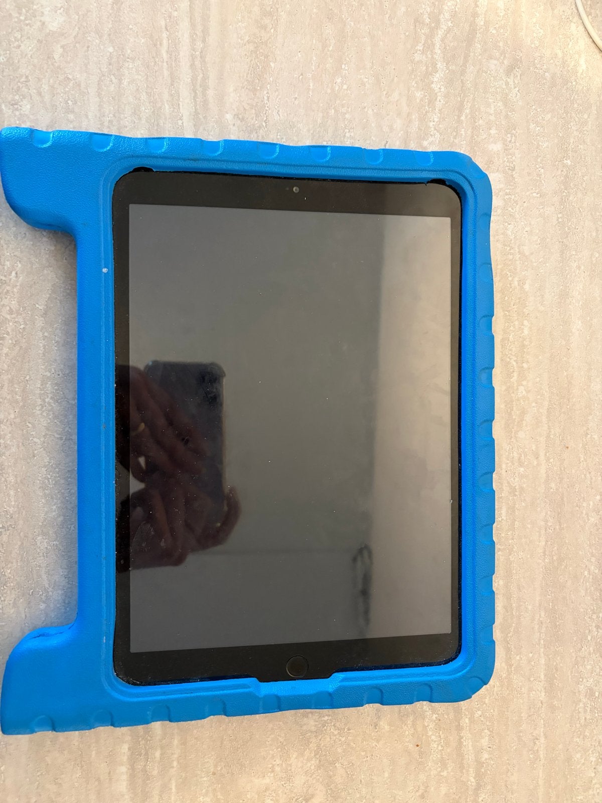 Apple iPad (7e generatie) 128 GB - kapot home knopje, Gebruikt, Apple iPad, 128 GB, Grijs