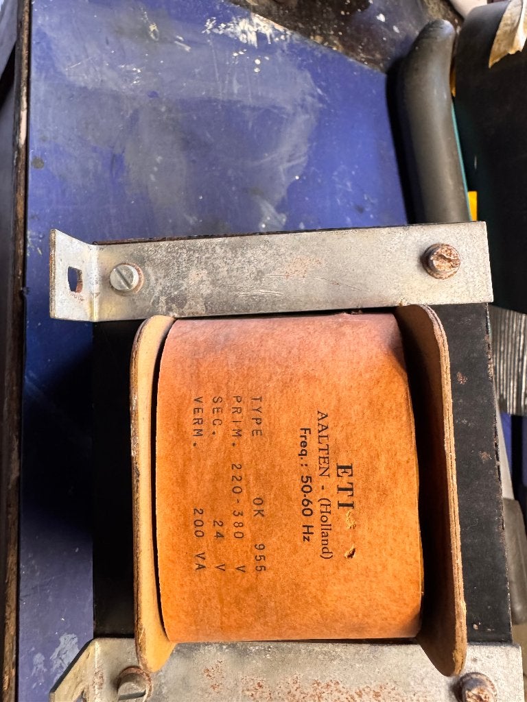trafo ETI 24V 200VA, Ophalen of Verzenden, Gebruikt