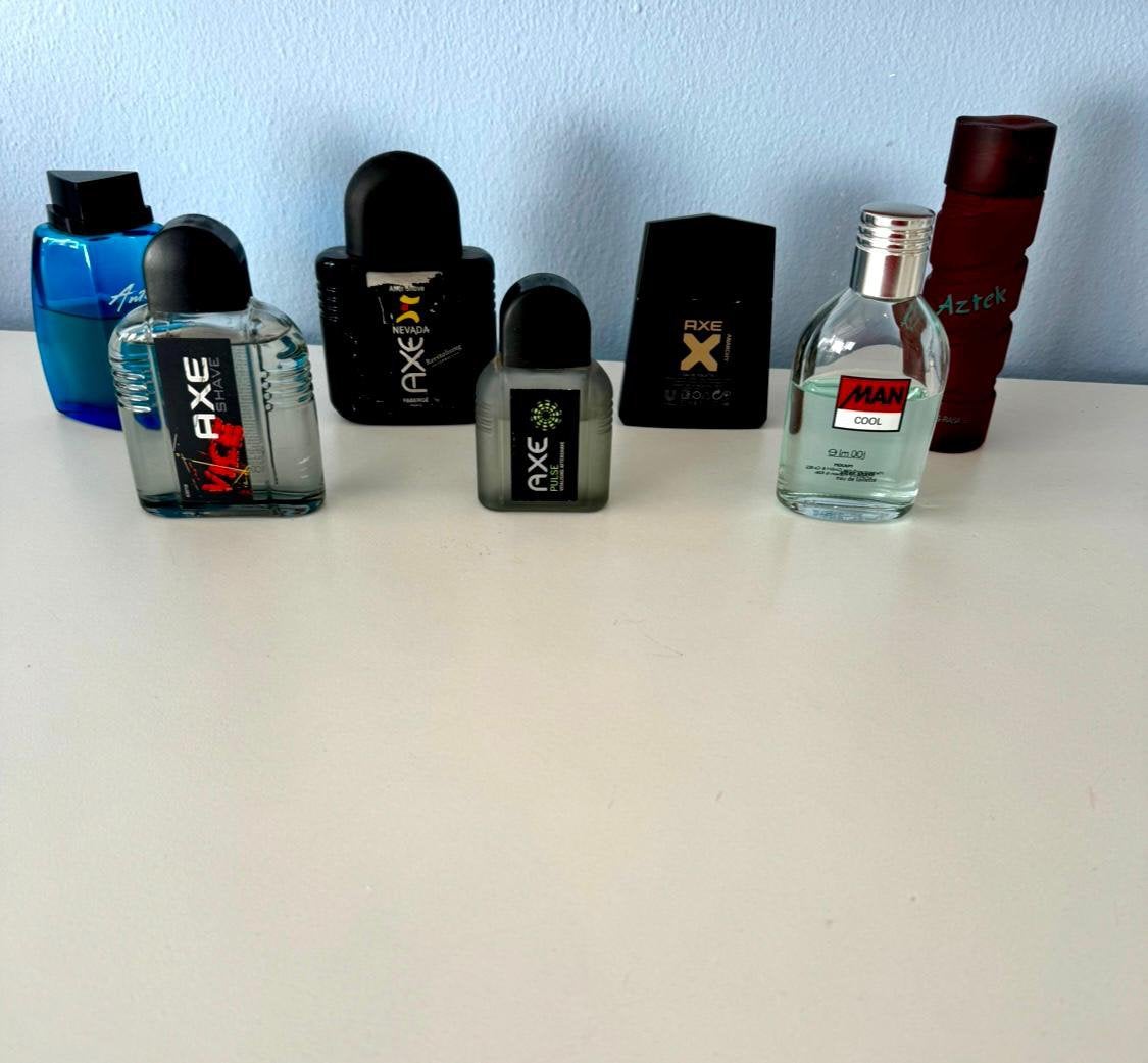 Parfum heren, Verzamelen, Ophalen of Verzenden, Gebruikt, Parfumfles, Gevuld