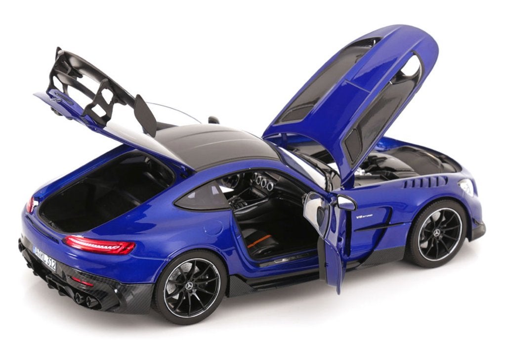 Mercedes AMG GT Black Series 2021 Blauw 1/18 NOREV R. 183908, Verzenden, Nieuw, Auto, Norev