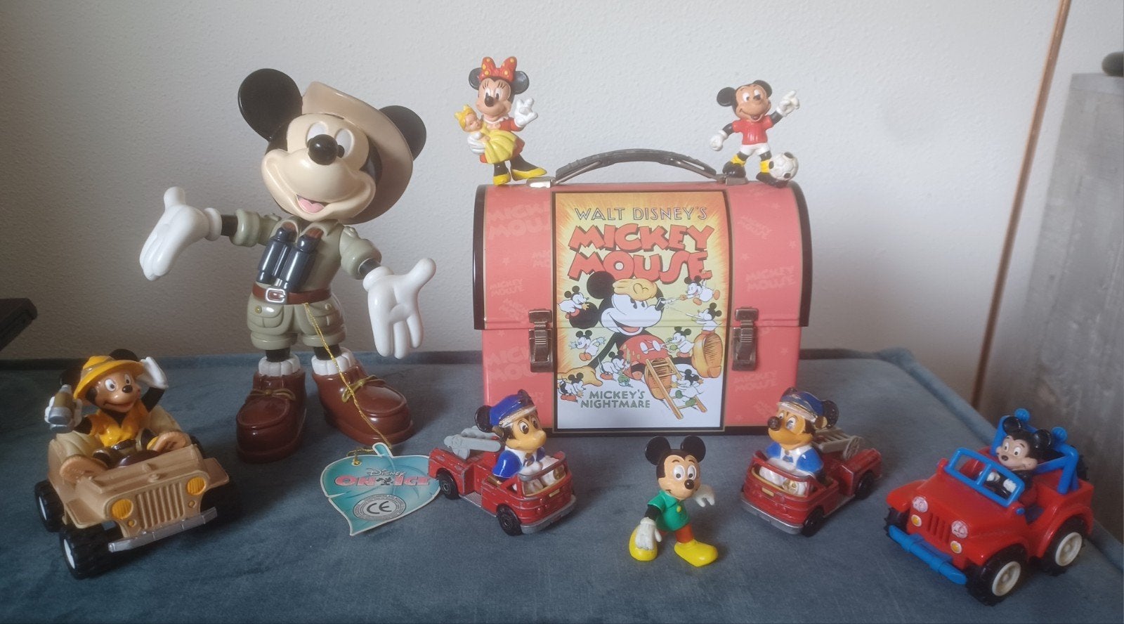 Mickey Mouse collectie disney diversen KIJK!, Ophalen of Verzenden, Mickey Mouse, Beeldje of Figuurtje