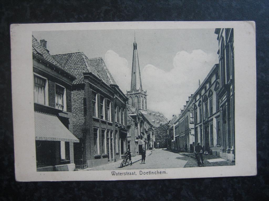 DOETINCHEM Waterstraat B 1938, Ophalen of Verzenden, 1920 tot 1940, Gelderland