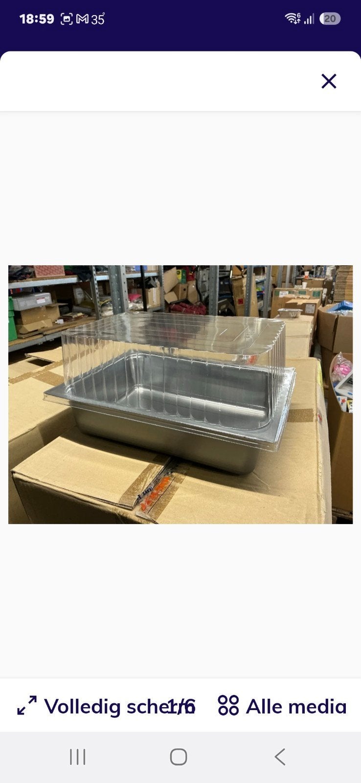 Nieuwe Professionele 5L IJsbakken (Napoli) met Deksel, Overige typen, Kunststof, Ophalen of Verzenden, Overige merken