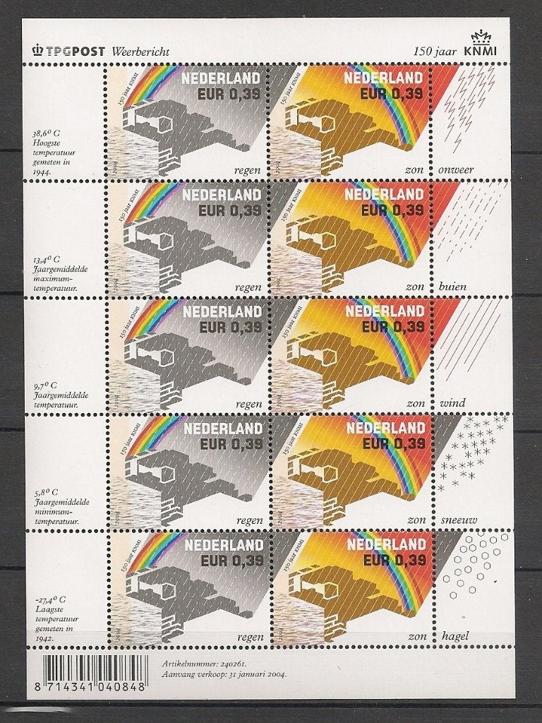 Vel 2248-49 postfris cw 8,00, Ophalen of Verzenden