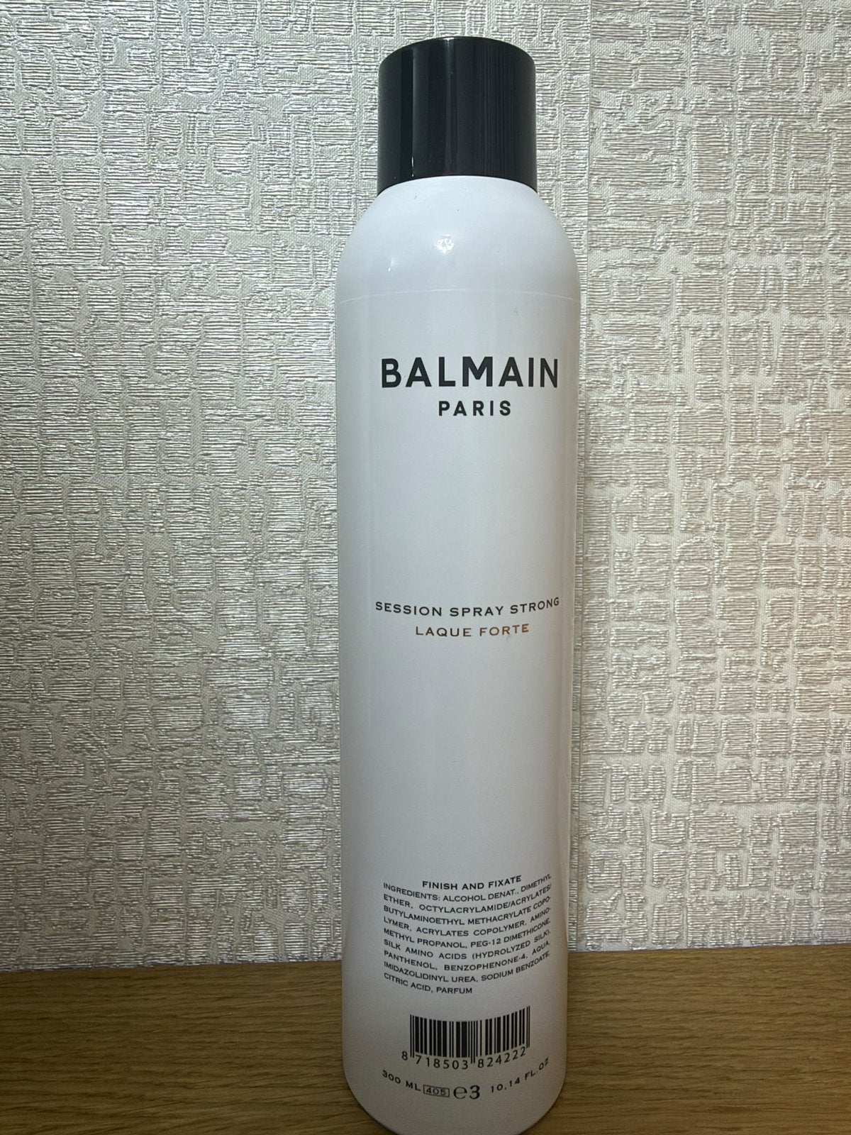 Balmain Session Spray Strong Laque Forte - Haarlak, Ophalen of Verzenden, Nieuw, Gel, Wax, Haarlak of Mousse