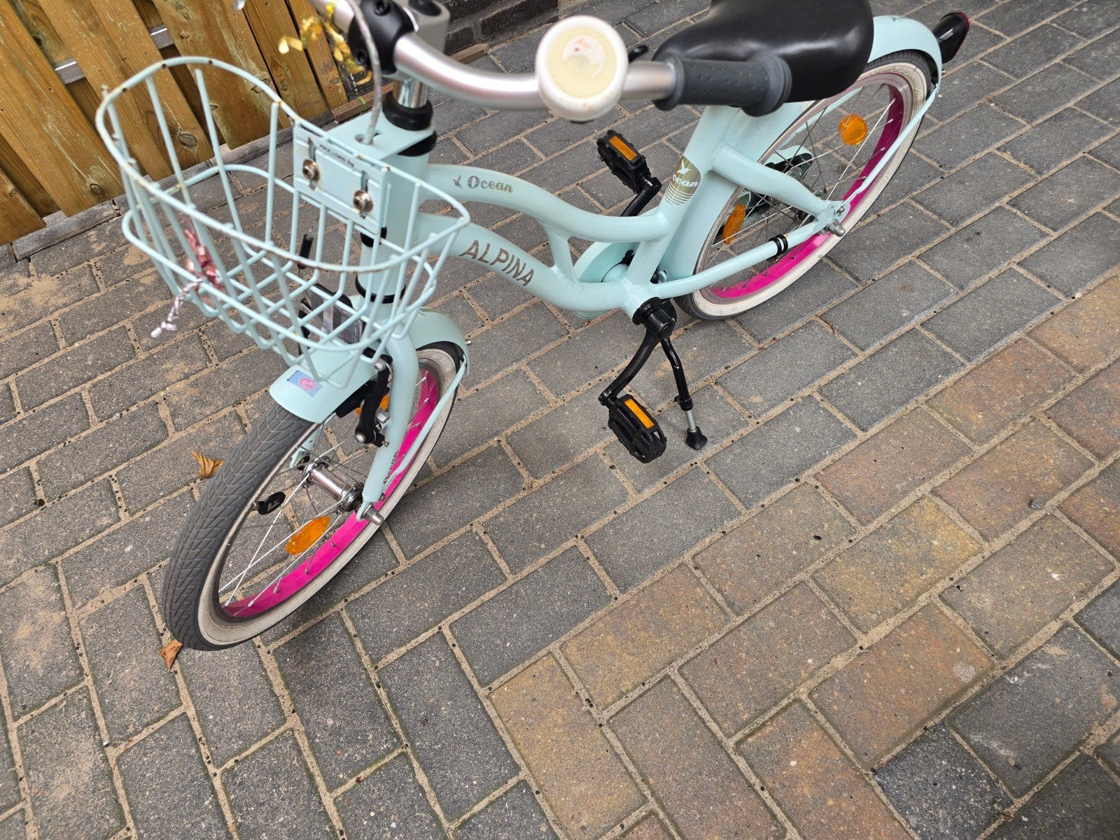 Alpina Ocean 18 inch kinderfiets, Fietsen en Brommers, Fietsen | Kinderfietsjes, Velgrem, Alpina, Ophalen of Verzenden, 16 tot 20 inch