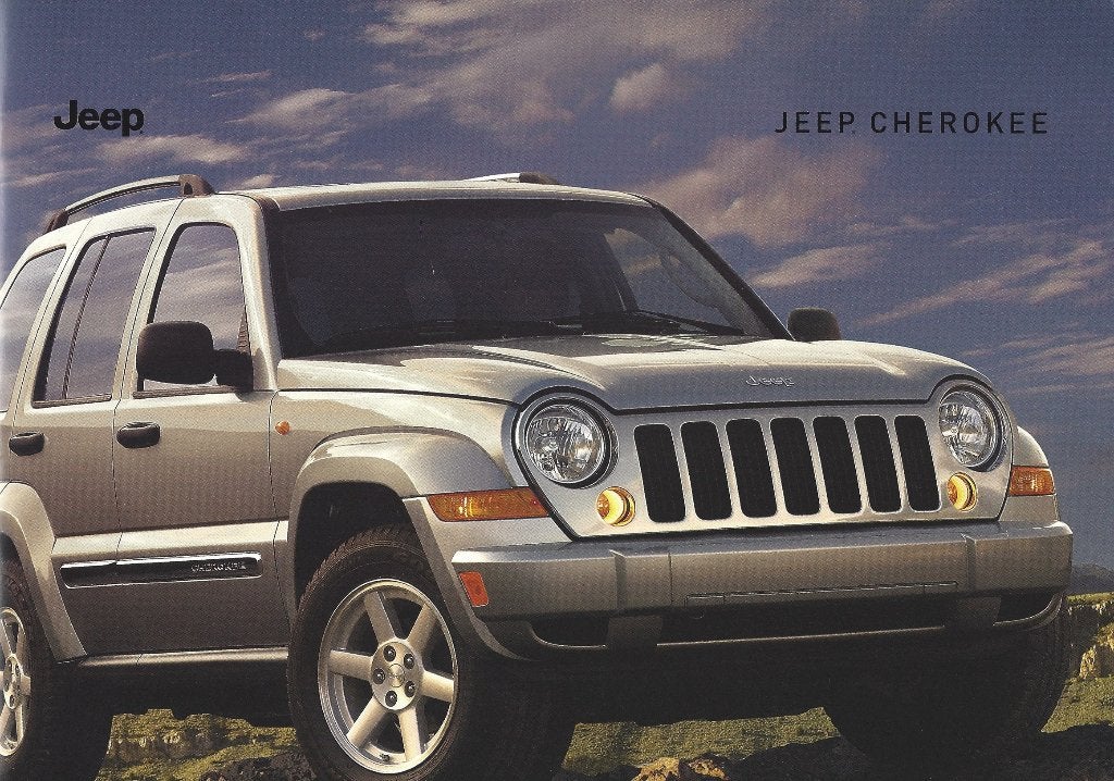 Brochure Jeep Cherokee 2005, Ophalen of Verzenden, Gelezen, Overige merken