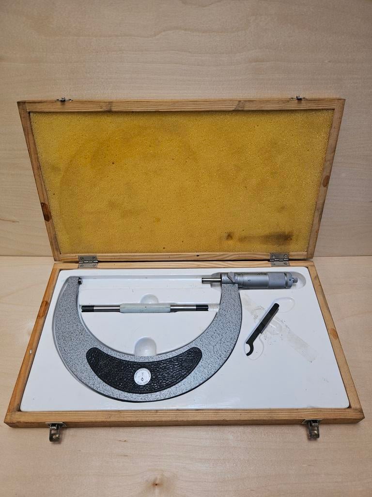 Micrometer  150mm, Gebruikt, Niet beschikbaar, Niet gespecificeerd, voormalig DDR, Ophalen of Verzenden