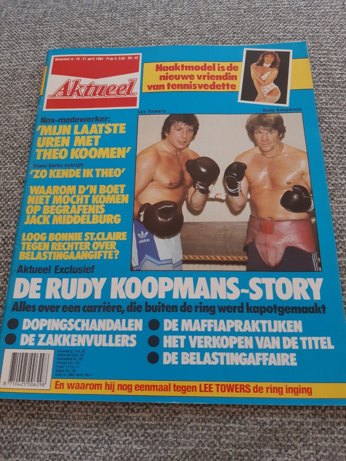 16.Aktueel 1984. Rudy Koopmans. Lee Towers. Bonnie st Claire, Verzamelen, Verzenden, 1980 tot heden, Tijdschrift
