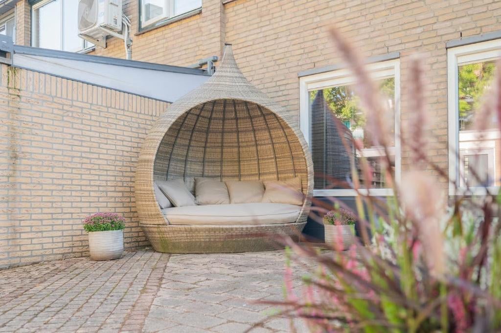 Corone Lounge Nest Ligbed, Tuin en Terras, Ligbedden, Zo goed als nieuw, Wicker, Ophalen