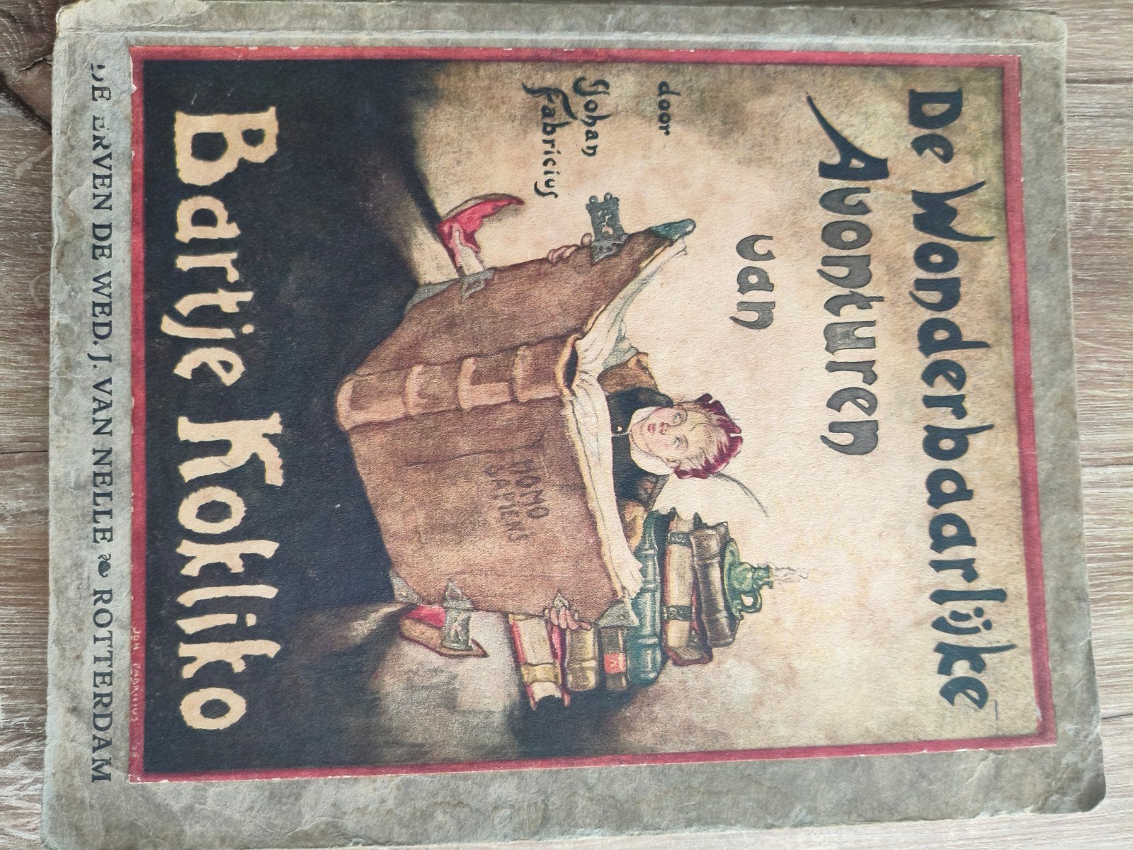 De wonderbaarlijke Avonturen van Bartje Kokliko, Ophalen of Verzenden, Gelezen, Johan Fabricius, Nederland