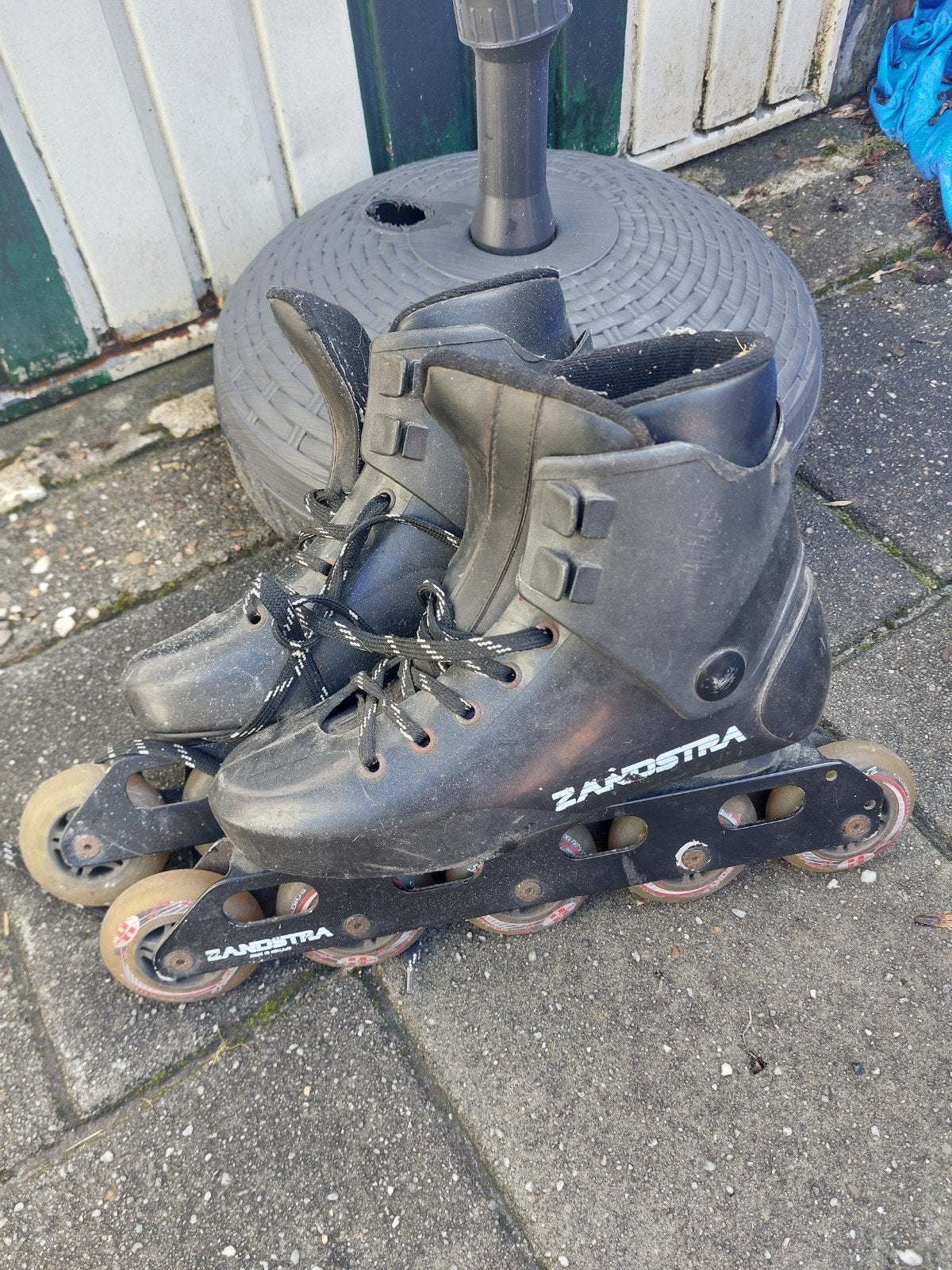 skeelers 5 wheel zandstra, Ophalen, Inline skates 5 wielen, Overige merken