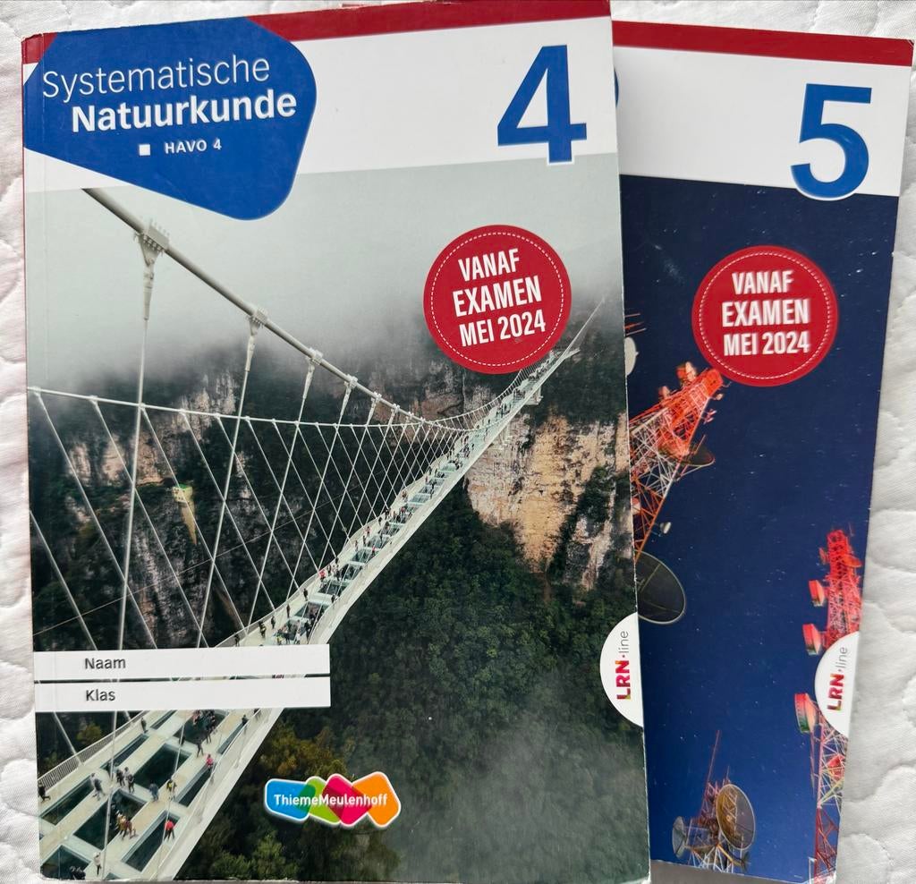 Havo 4 & 5 Natuurkunde schoolboeken, Boeken, Ophalen of Verzenden, Zo goed als nieuw, HAVO, Natuurkunde