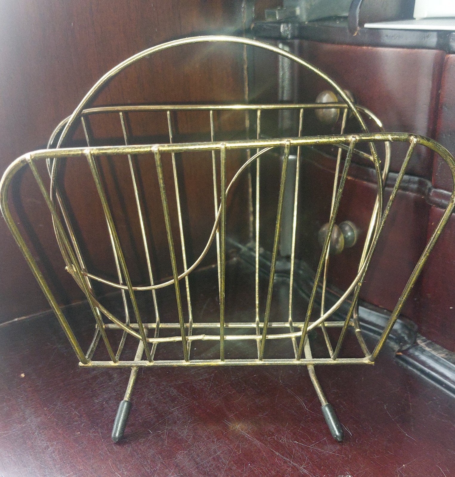 Mooie vintage brievenstandaard, Ophalen of Verzenden, Gebruikt