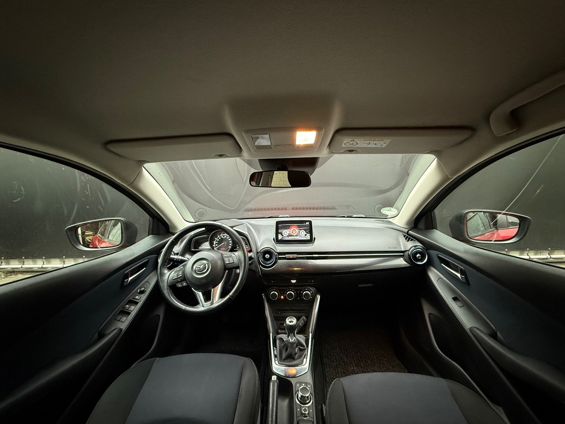 Mazda 2 1.5 Skyactiv-D TS+, Auto's, Voorwielaandrijving, Stof, Gebruikt, Zwart