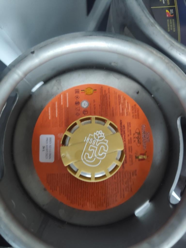 fust Sint-Gummarus Tripel - 20 liter, Ophalen, Nieuw, Overige merken