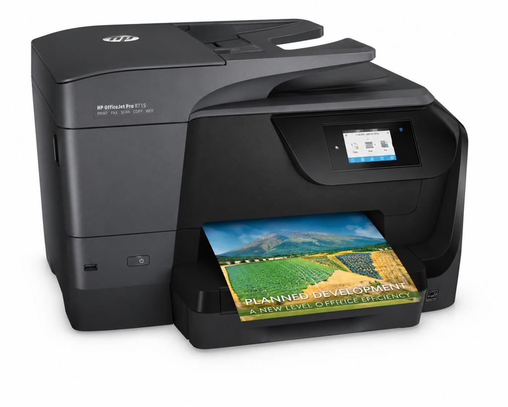 HP OfficeJet Pro 8715 All-in-One Printer, Computers en Software, Printers, Inkjetprinter, All-in-one, Draadloos, Ophalen of Verzenden