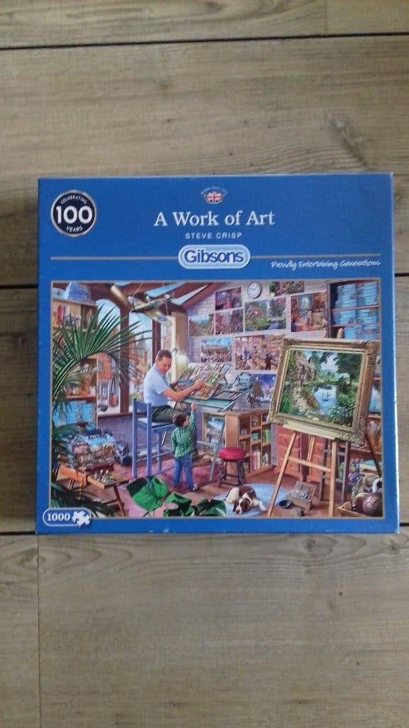 Gibsons puzzel, Ophalen of Verzenden, 500 t/m 1500 stukjes, Zo goed als nieuw