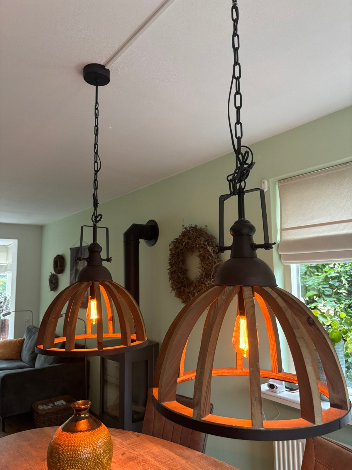 Hanglampen (2 losse), Ophalen, Zo goed als nieuw