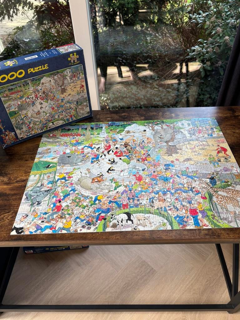 Jan van Haasteren puzzel 1000 stuks, Ophalen, 500 t/m 1500 stukjes, Zo goed als nieuw