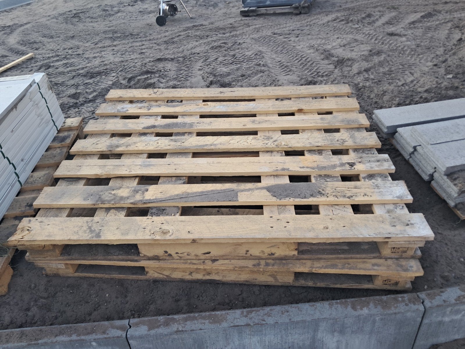Houten pallets, Doe-het-zelf en Verbouw, Hout en Planken, Ophalen, Overige houtsoorten, Minder dan 200 cm, Pallet
