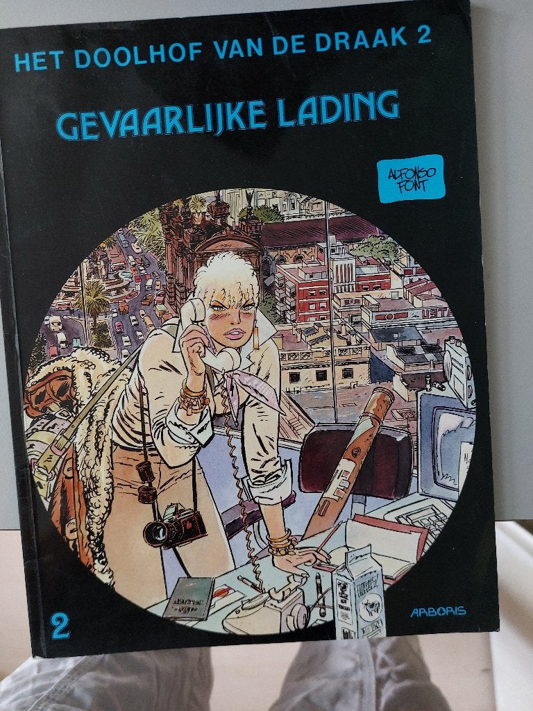 Het doolhof van de draak 2, gevaarlijke lading, Eén stripboek, Ophalen of Verzenden