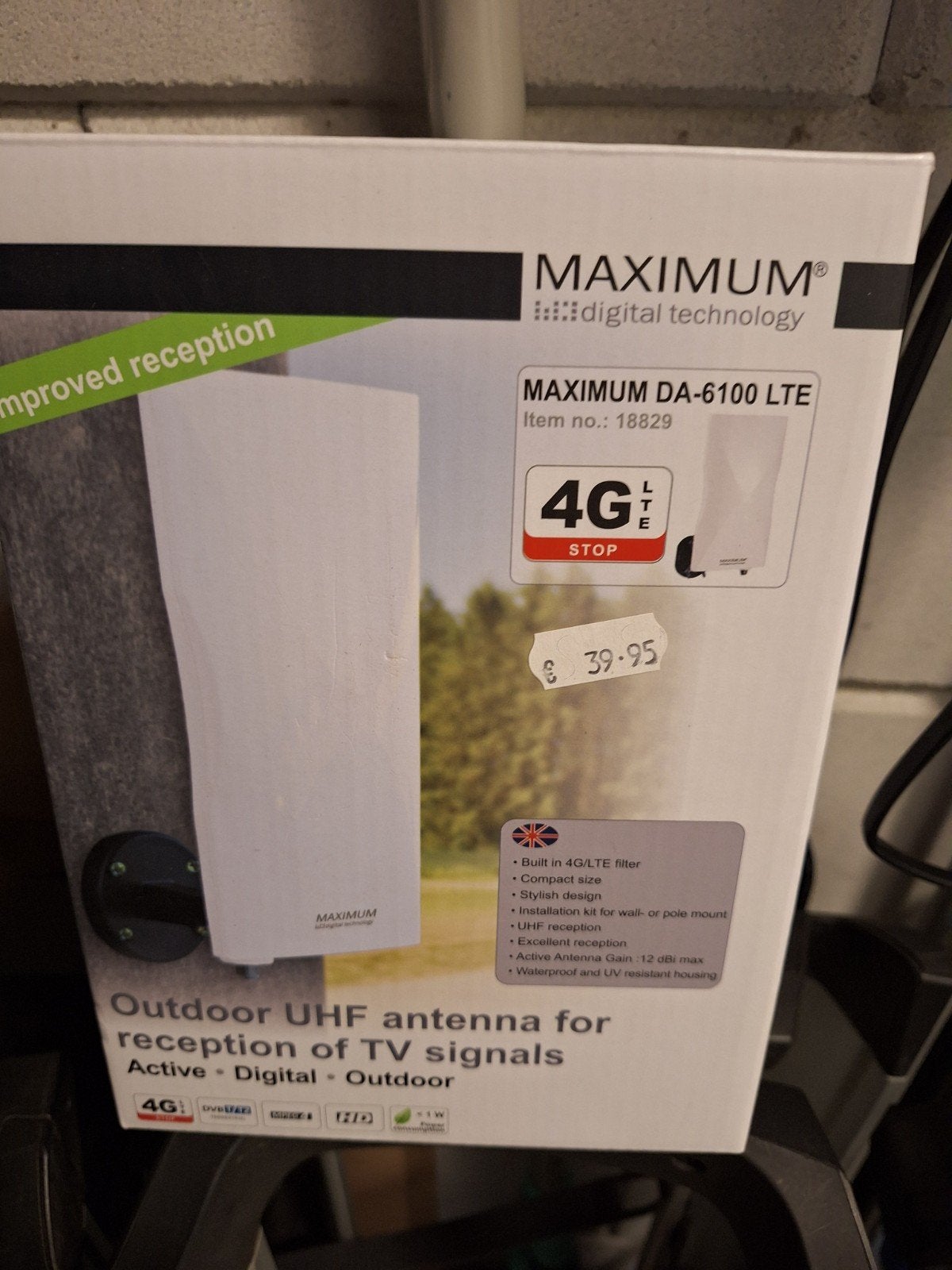 Maximum DA-6100 LTE Buitenantenne voor Caravan/Digitenne, Ophalen of Verzenden