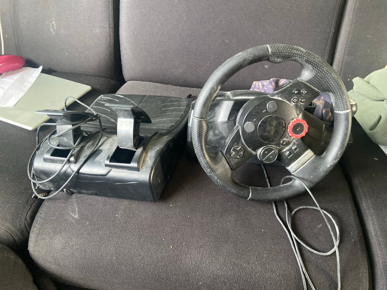 Logitech Driving Force Racestuur voor PC, Racestuur, Gebruikt, Ophalen of Verzenden, PC