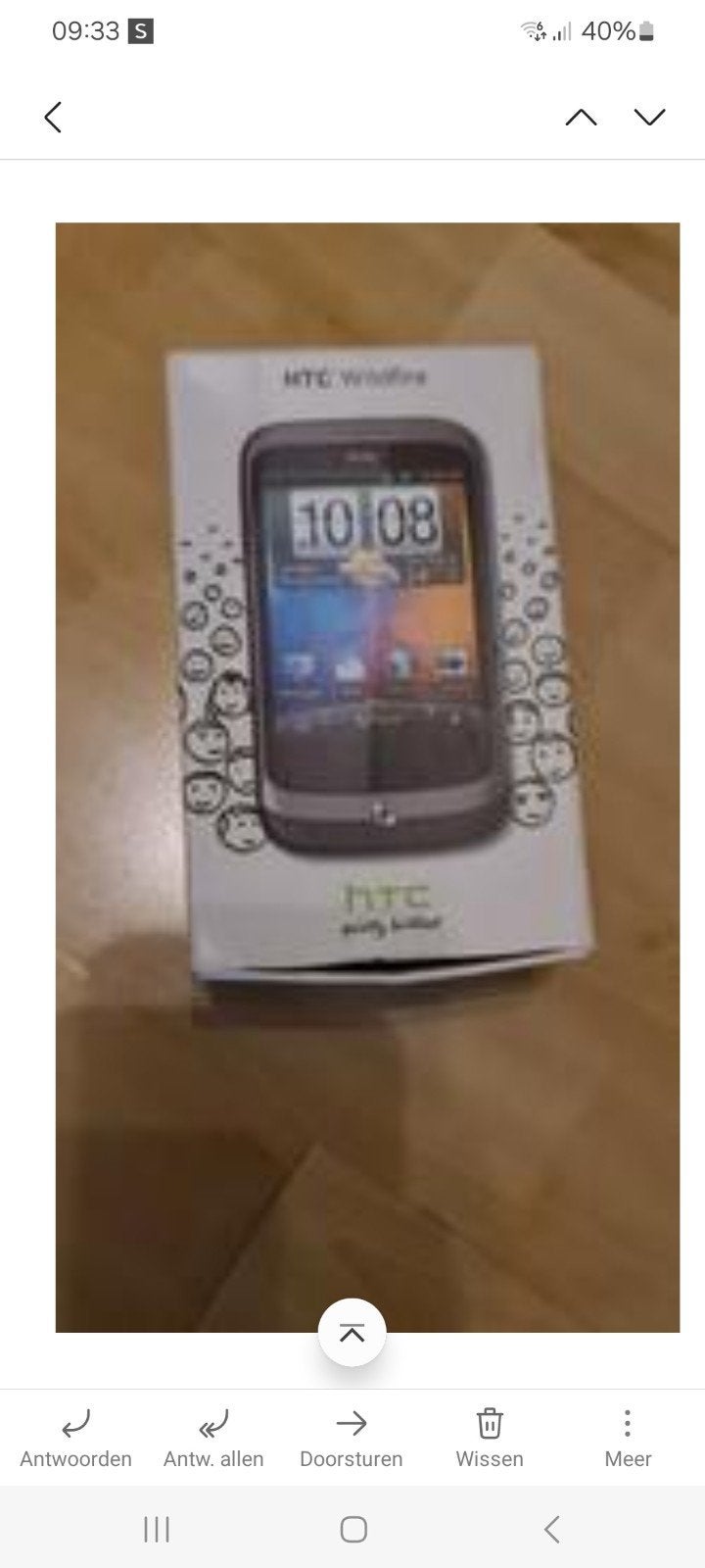 Htc wildfire, compleet met doos en kabels, Telecommunicatie, Mobiele telefoons | HTC, Ophalen of Verzenden, HTC