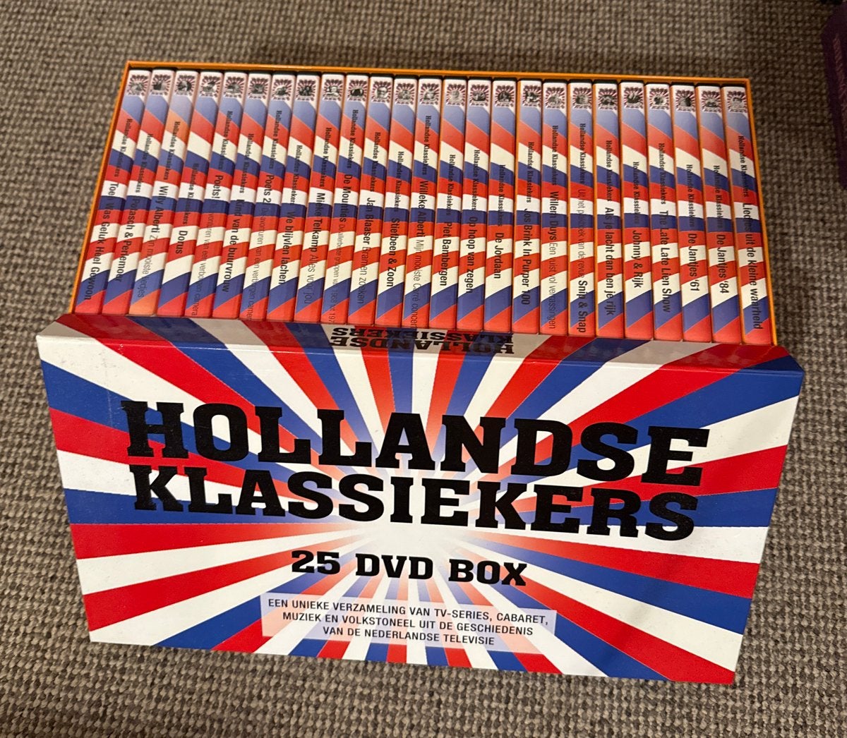Hollandse Klassiekers - 25 DVD Box, Alle leeftijden, Overige genres, Zo goed als nieuw, Complete serie