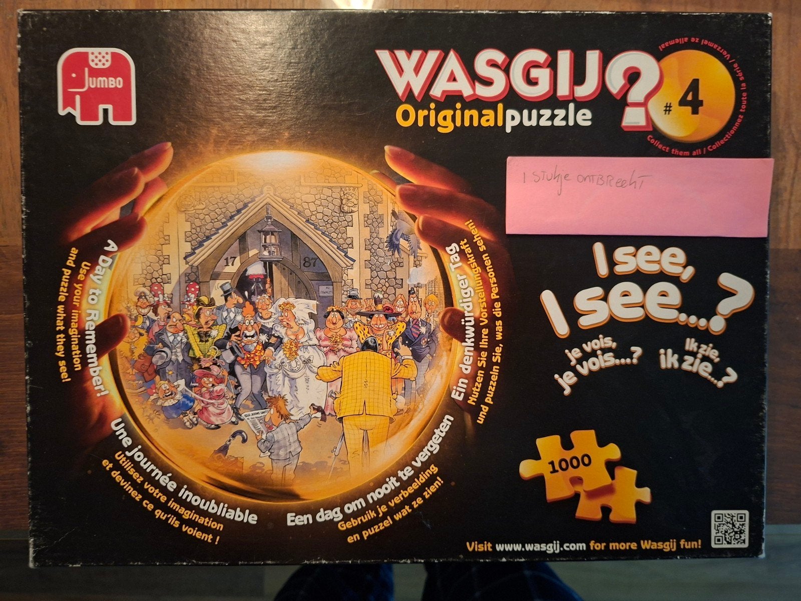 Wasgij Puzzel - 1000 stukjes, Ophalen, 500 t/m 1500 stukjes, Gebruikt, Legpuzzel