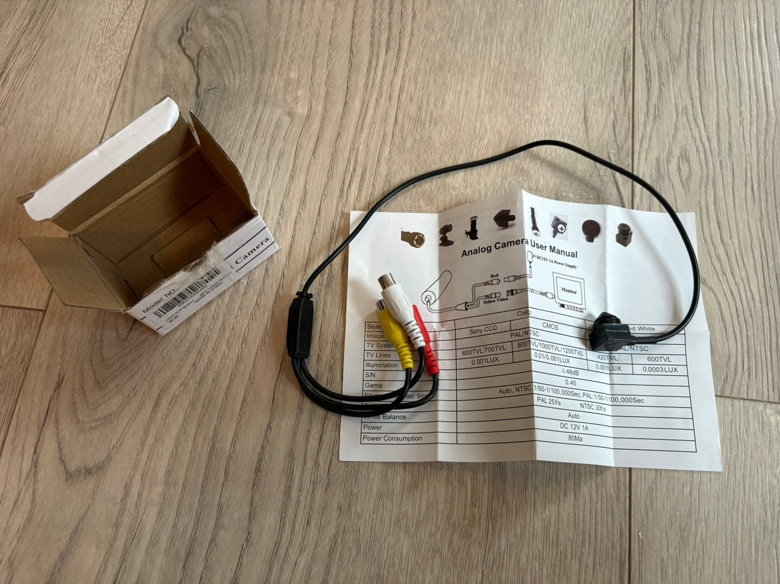 Mini CCTV camera, Ophalen of Verzenden, Nieuw, Binnencamera